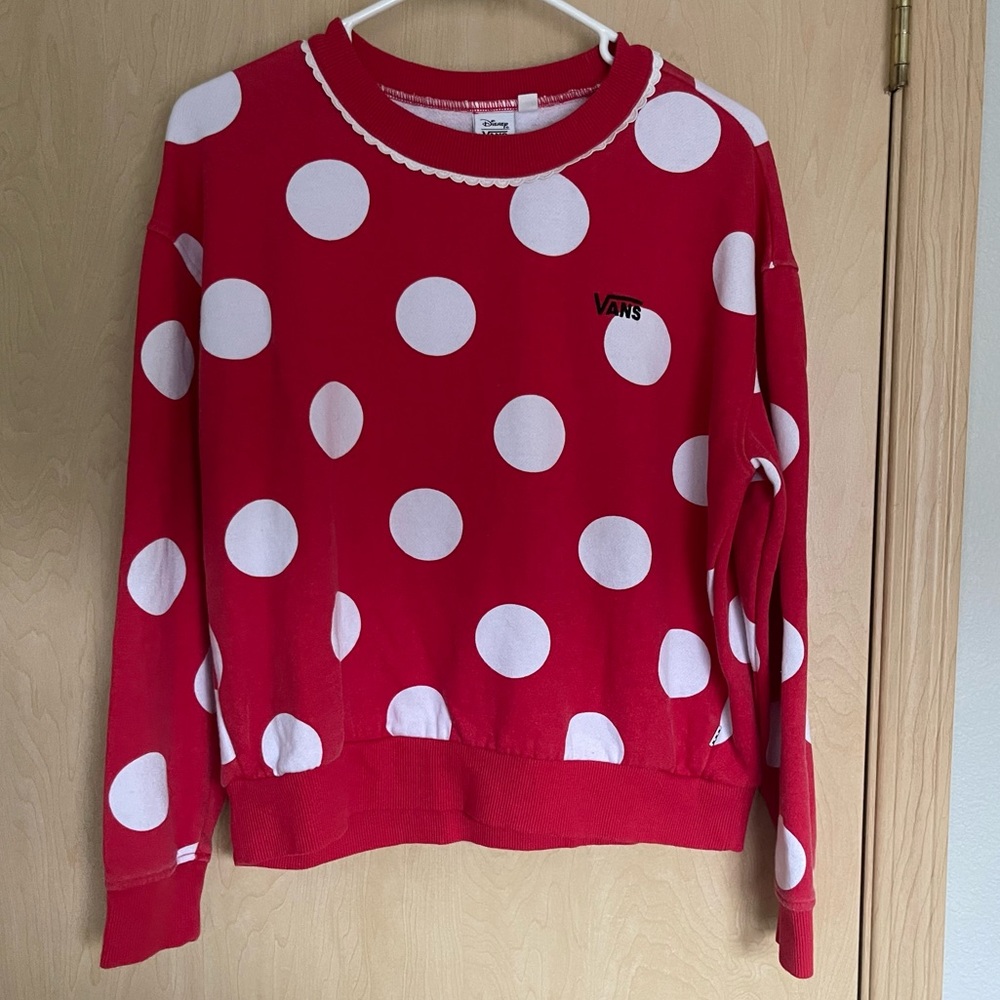 Disney VANS Minnie Mouse sweatshirt